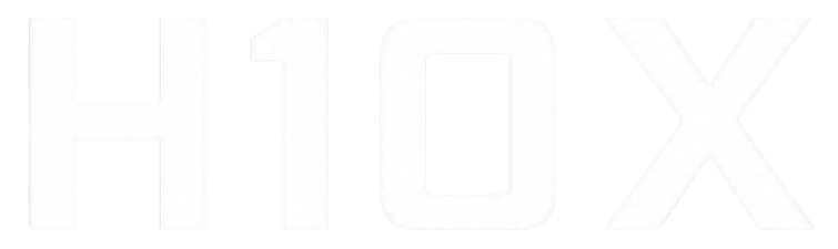 logo branco transparente h10x training club hyrox campinas